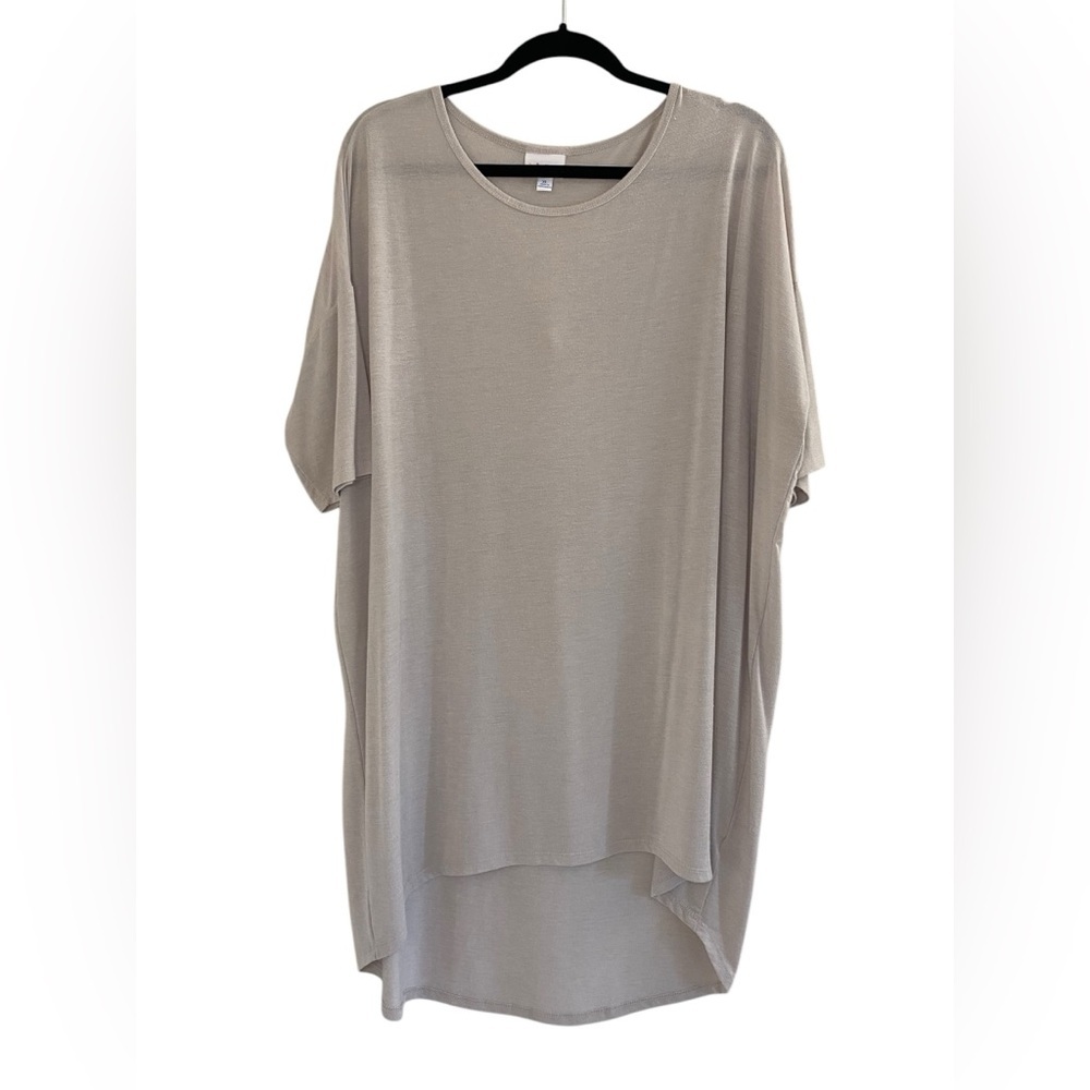 LuLaRoe Tan Dolman Sleeve Oversized Tunic